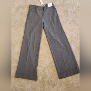 NWT New York & Company Grey Wide Dress Pants Size 2 PAM